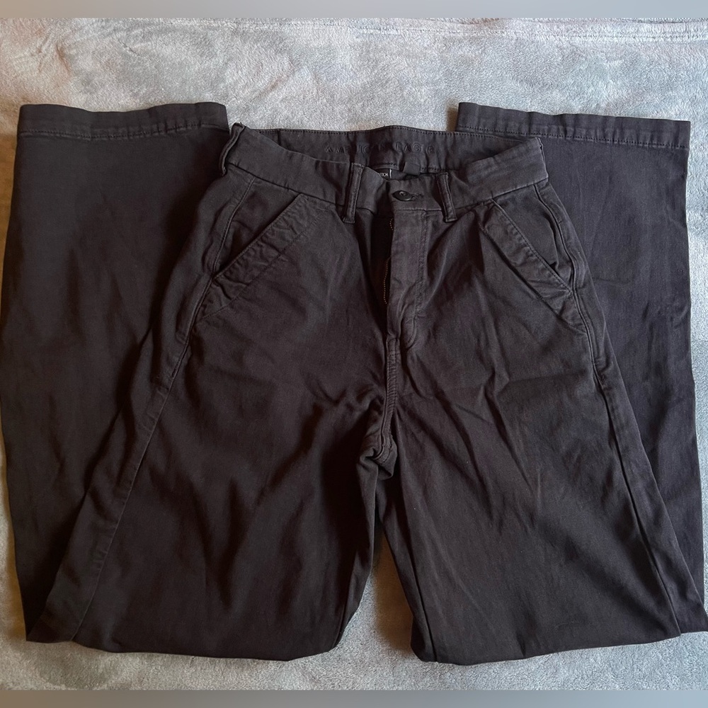 AE Super high rise baggy wide leg jean